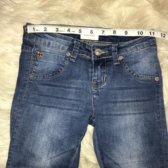 Hudson Jeans Girl’s Cropped Denim Jeans - Picture 5 of 7